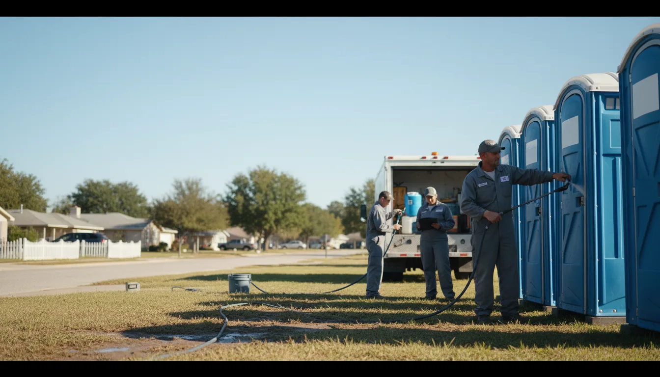 Long-Term Portable Toilet Rental in Barnhart, TX near me